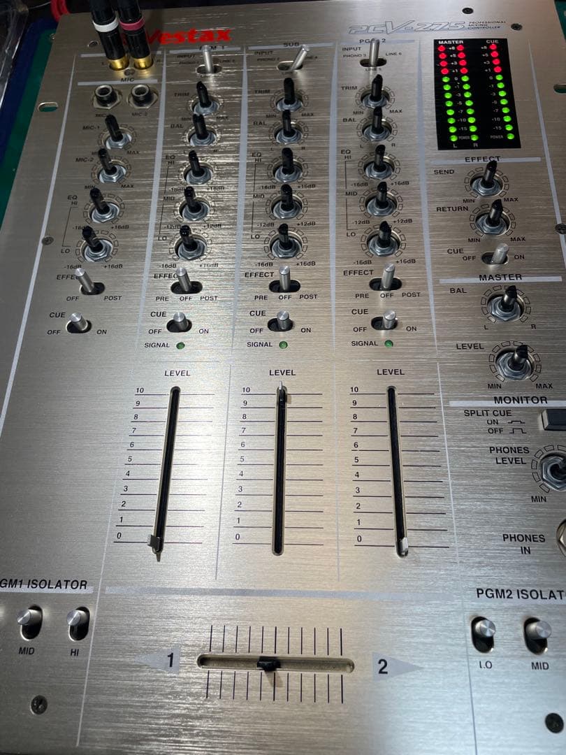 VESTAX ベスタクス　PCV-275 縦横フェーダーメンテナンス