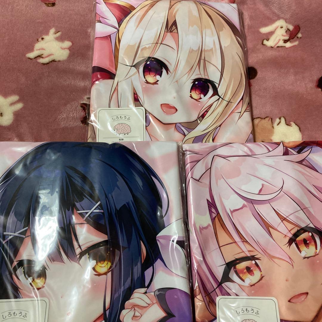 あまとう イリヤ クロエ 美遊 マジカルスタイル 抱き枕カバー 桜餅版