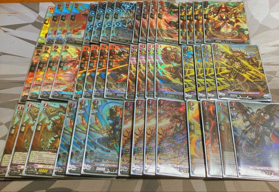 ヴァンガード ヴァルガ・ドラグレス SR デッキ パーツ