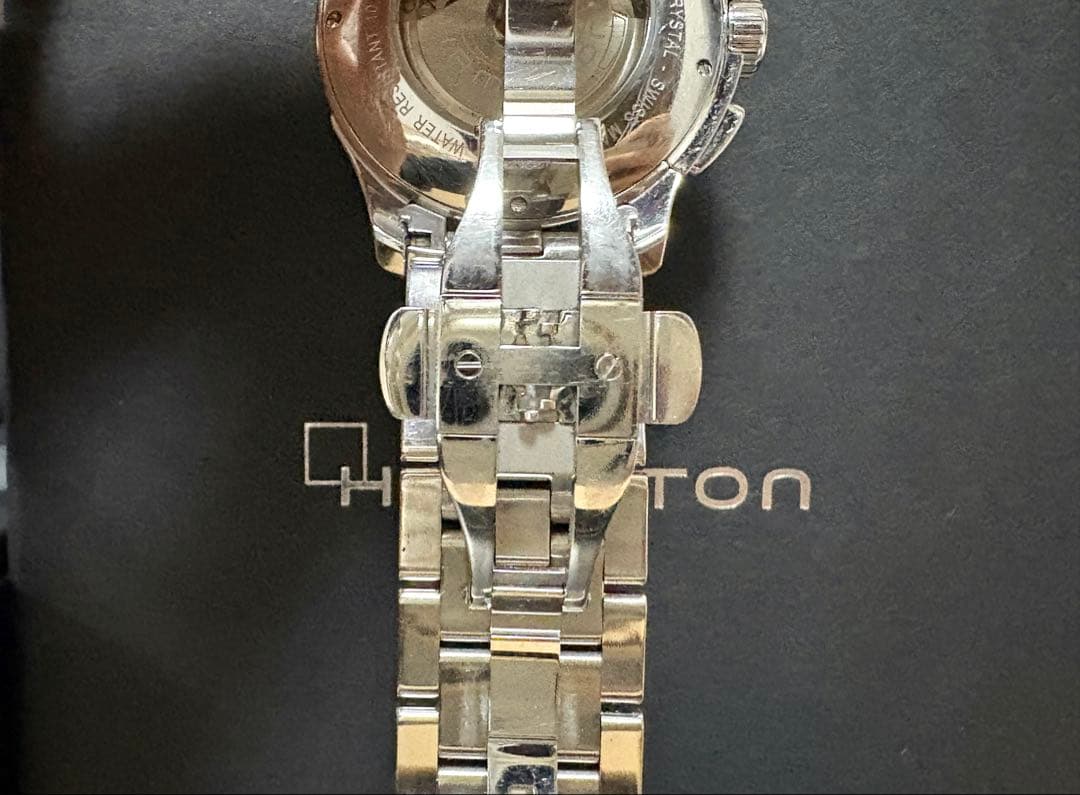 歳末セール中 ハミルトン HAMILTON ジャズマスタークロノグラフ 自動巻き