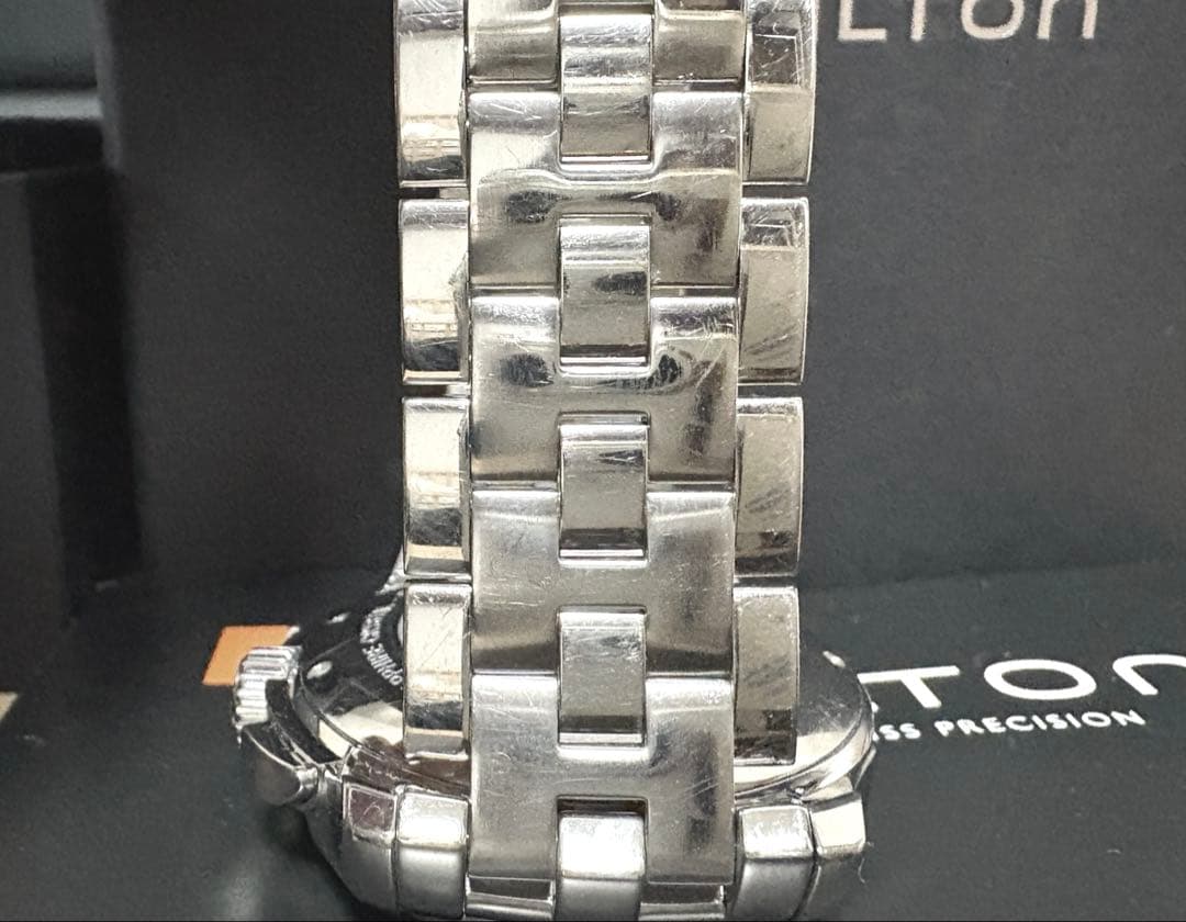 歳末セール中 ハミルトン HAMILTON ジャズマスタークロノグラフ 自動巻き