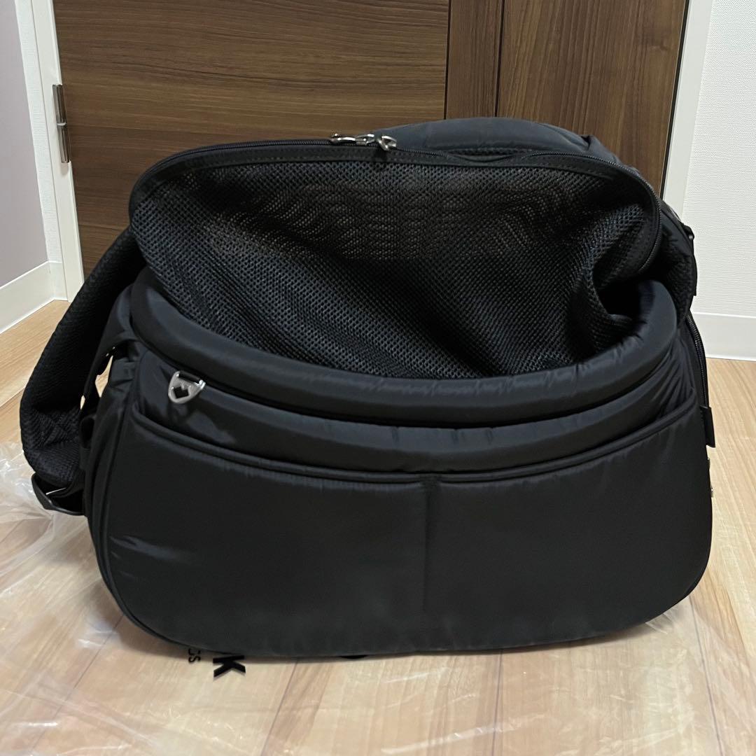 SSOOOK スリングバッグ (V.オープン型) SO-CA019 犬 黒