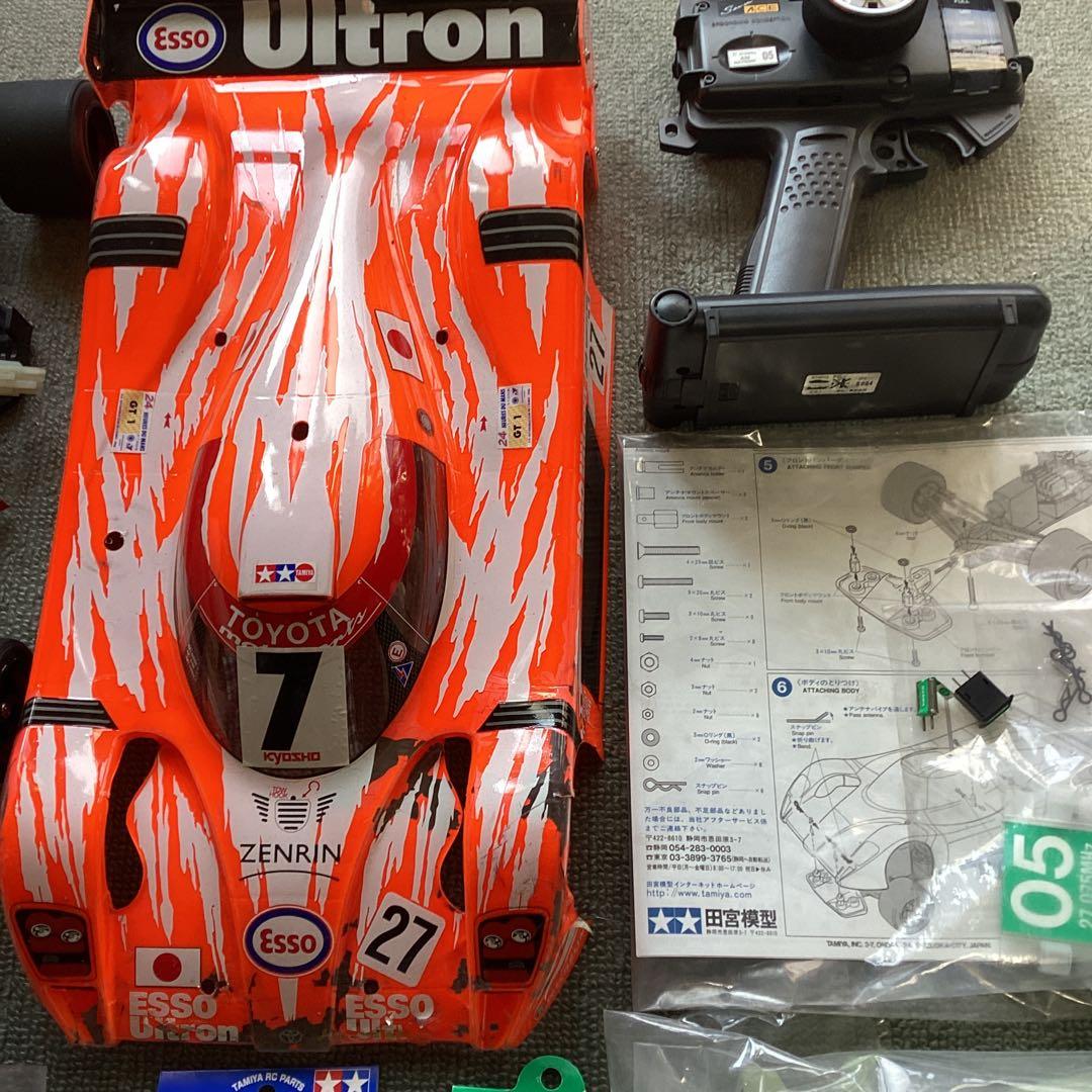 タミヤ F103 フォーミュラ・メカ詰み・プロポ付きフルセット（OPパーツ多数）