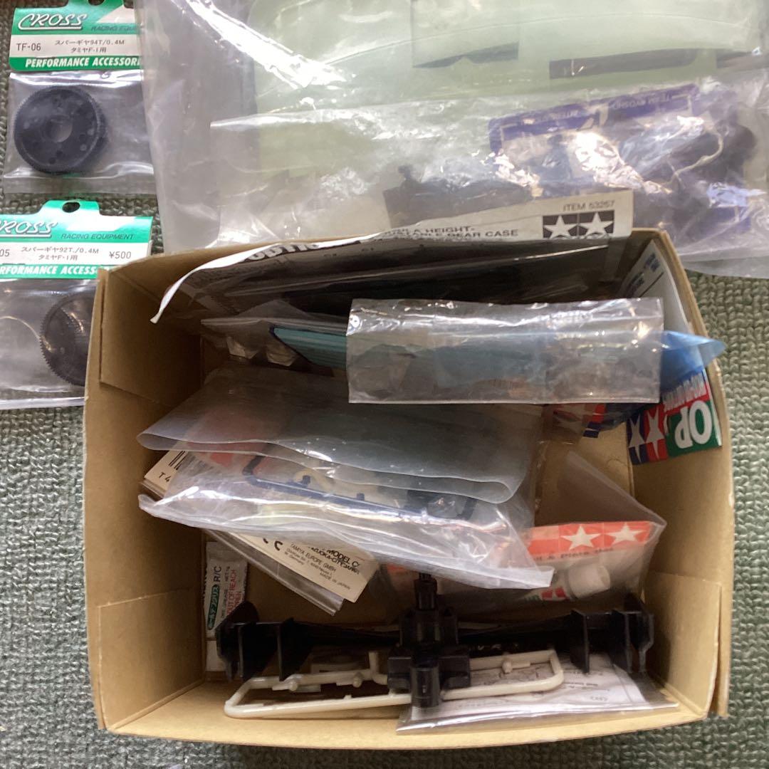 タミヤ F103 フォーミュラ・メカ詰み・プロポ付きフルセット（OPパーツ多数）