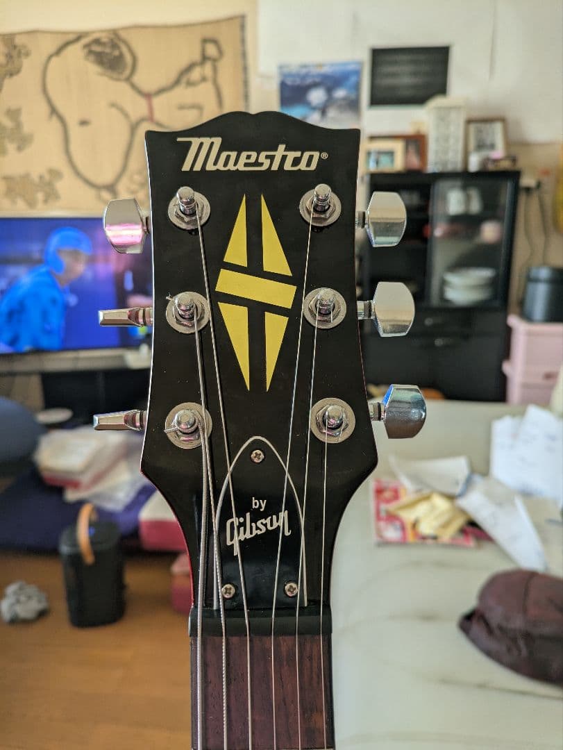 r*m様 スーパージャンク!! Gibson Maestro エレキギター レッ