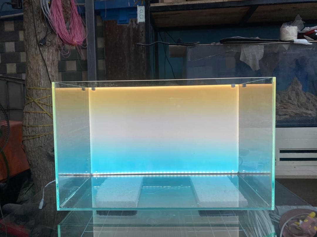 新品未使用　ライトスクリーン　アクアリウム　LED RGB 60cm×45cm