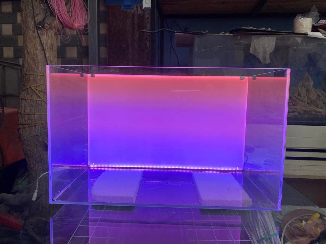 新品未使用　ライトスクリーン　アクアリウム　LED RGB 60cm×45cm
