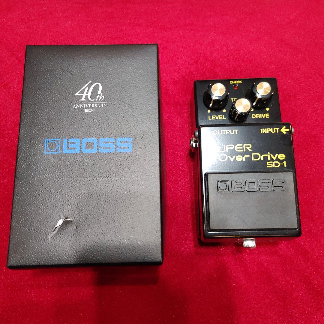 ボスBOSS SD-1 40th Anniversaryスーパーオーバードライブ