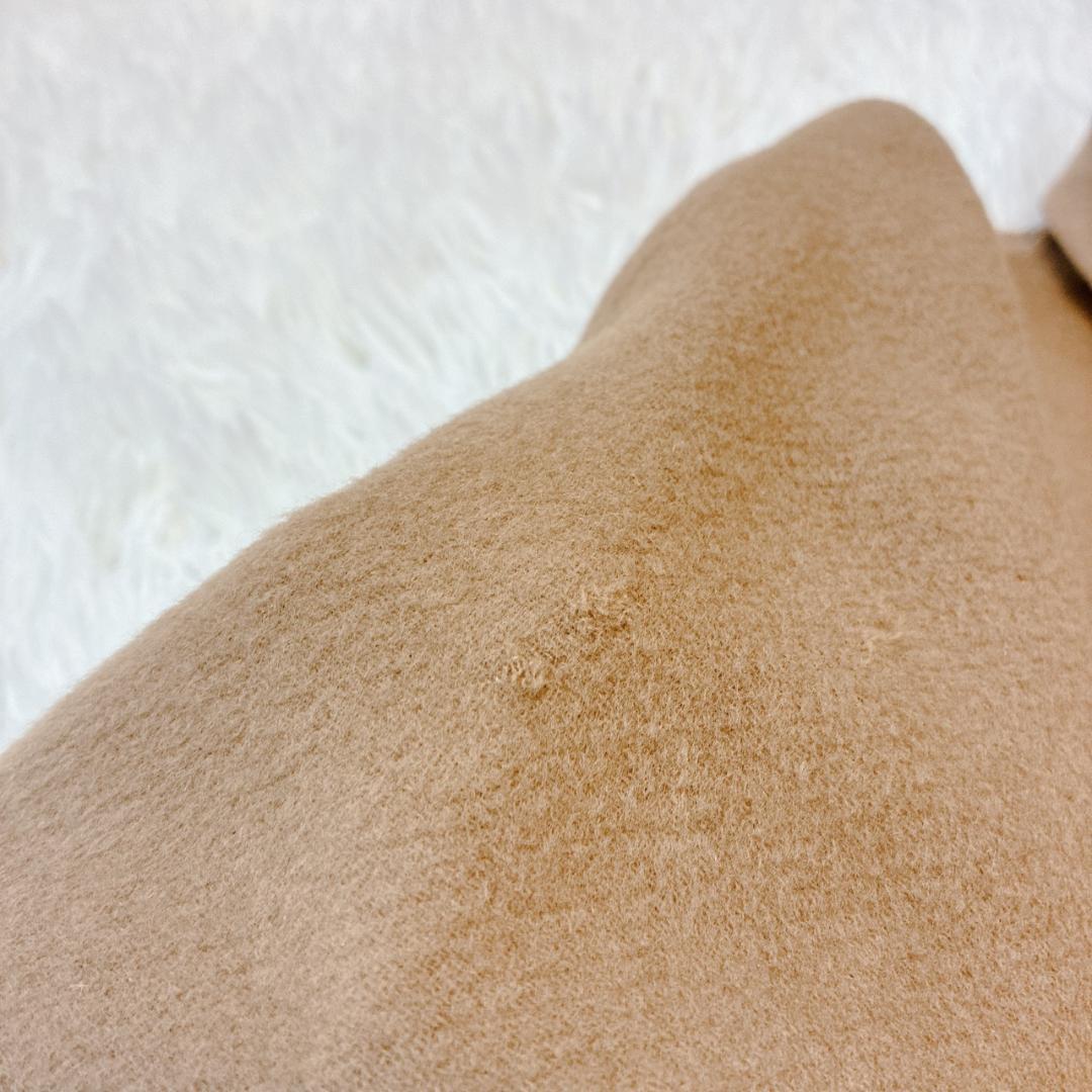 BURBERRY バーバリーズ ロングコート カシミヤ ウール ダブル キャメル