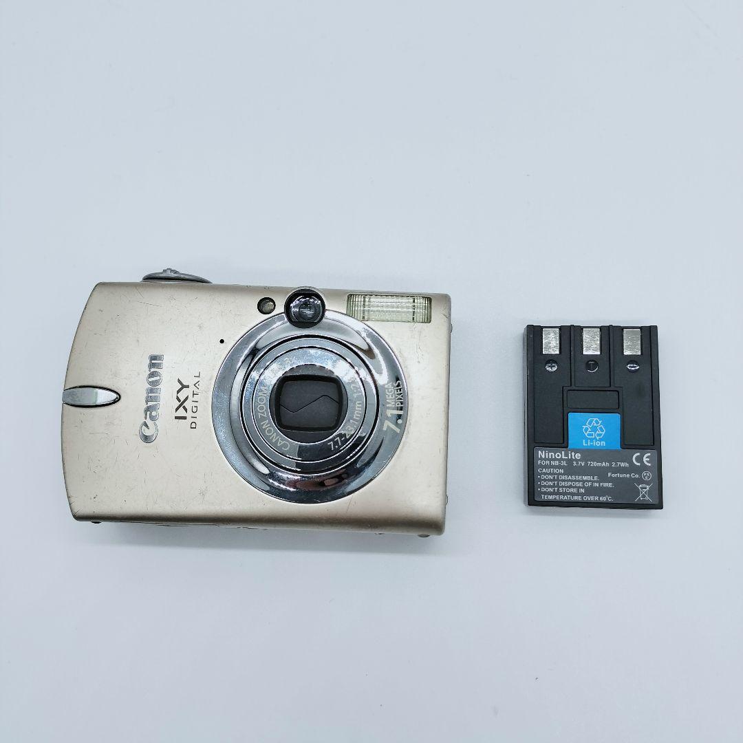 【動作品】Canon IXYDIGITAL 700　ゴールド　デジタルカメラ