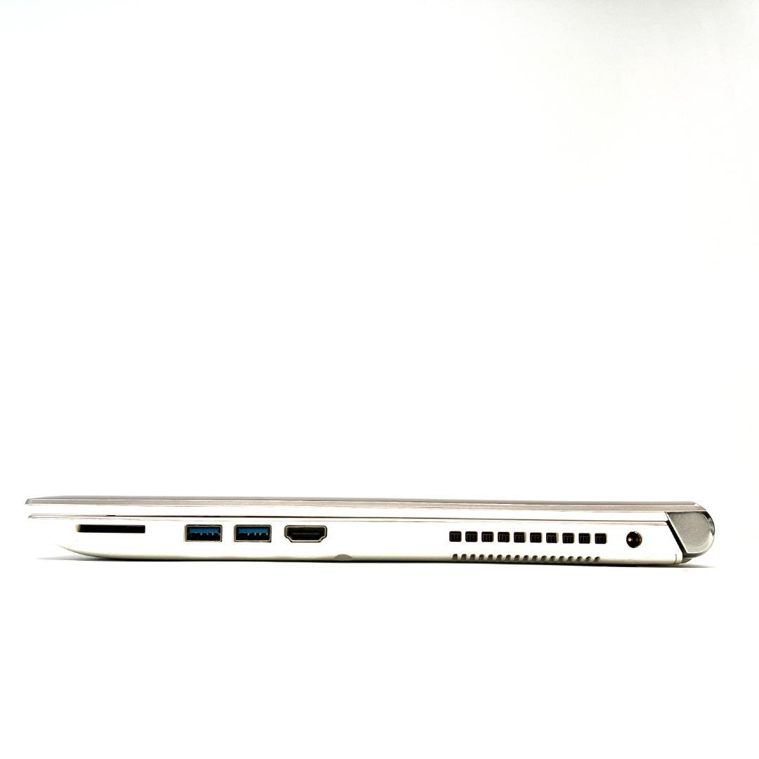 ★明瞭美彩画像★フルHD✨サクサクSSD 薄型 サテンゴールド ノートパソコン