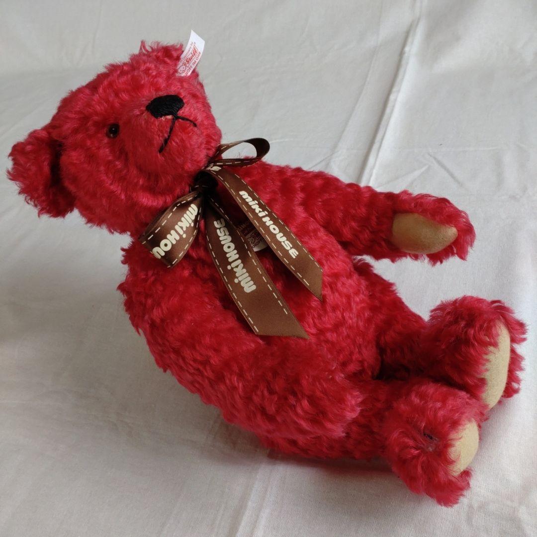 ミキハウス ☓ シュタイフ Anniv テディベアー （専用箱、証明書付き）