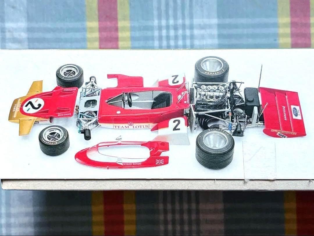 絶版 エブロ 1/20 ロータス72C・フォード Ebbro