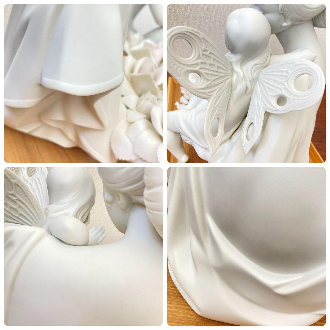 【LLADRO】美の輝き グレイスシリーズ バラ 妖精 フェアリー 置物