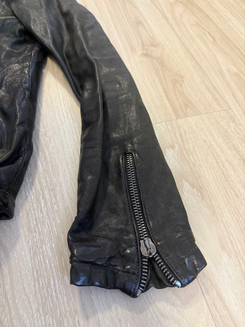 ジョルジオブラッド　ブラックレザージャケット