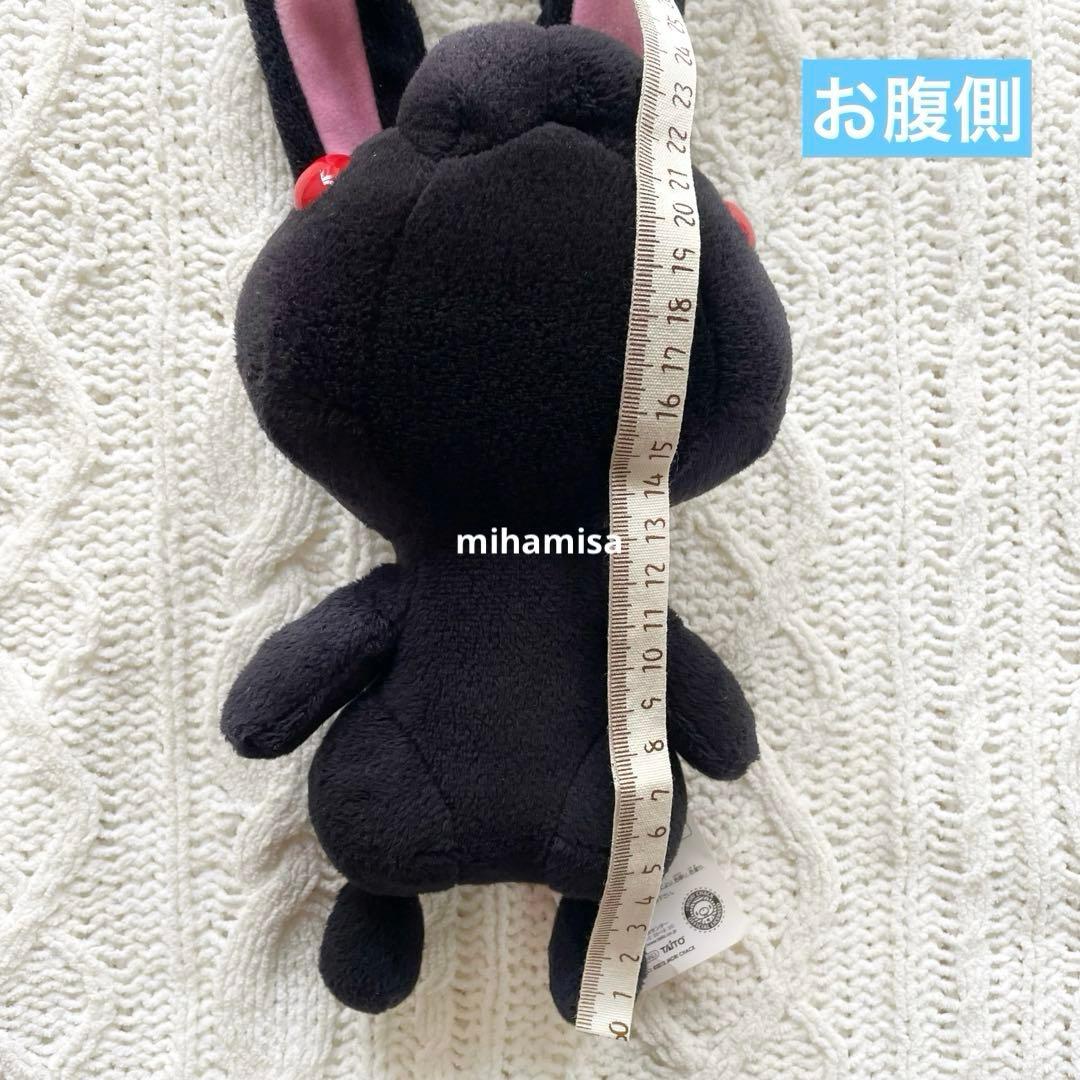 チャックスGP 汎用うさぎ ☆ デュアルペンケース ペンポーチ ブラック