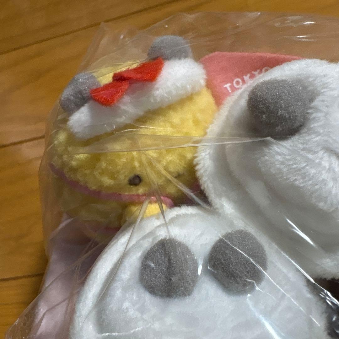 すみっコぐらし　東京駅店3周年　ぬいぐるみ　パンダ観光バス　てのりぬいぐるみ