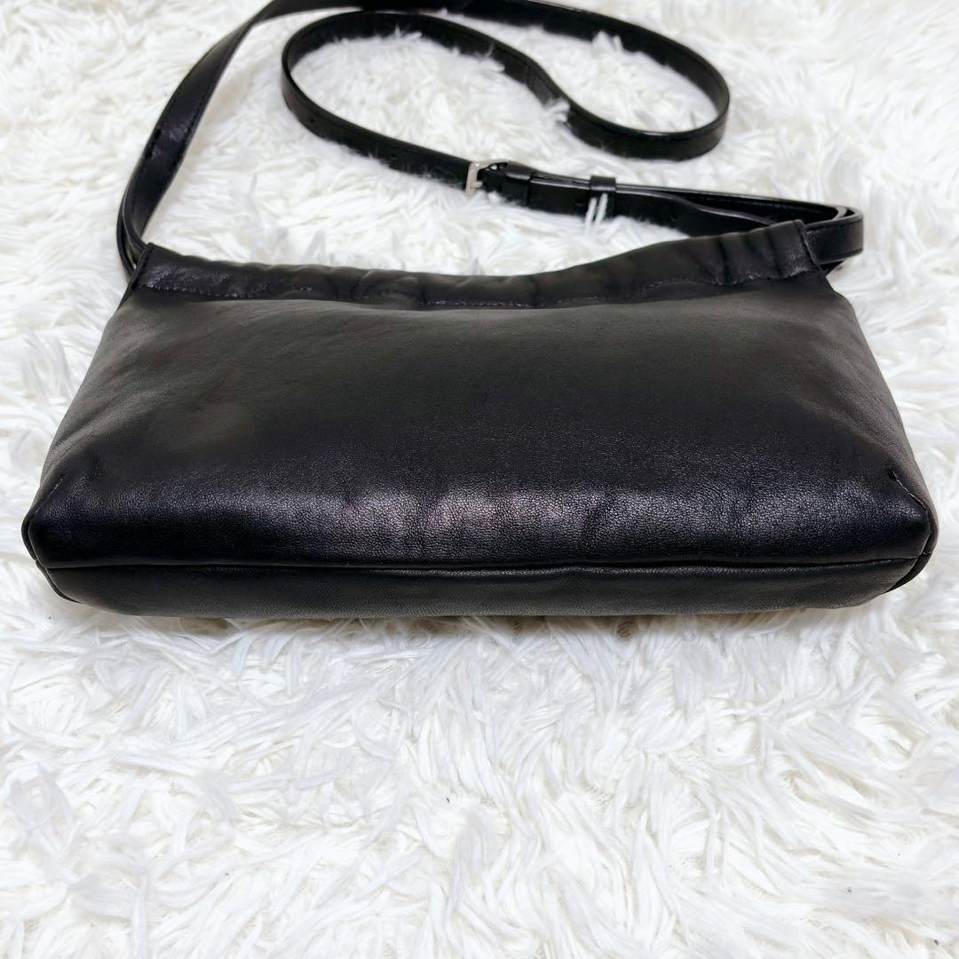 アニエスべー EDiE ショルダーバッグ ワンショルダーバッグ ブラック