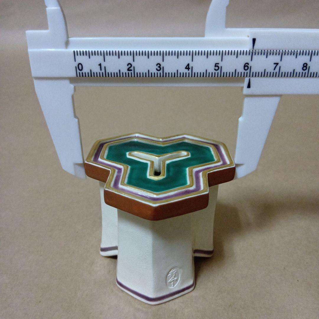 茶道具　比沙門亀甲蓋置