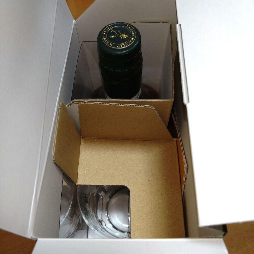 ◆ジョニーウォーカーグリーンラベル15年◆200周年記念◆700ml◆グラス2個