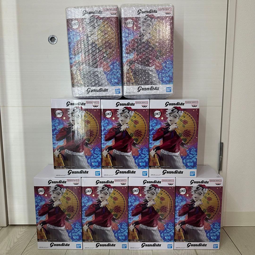 鬼滅の刃 Grandista 童磨 フィギュア　9個セット