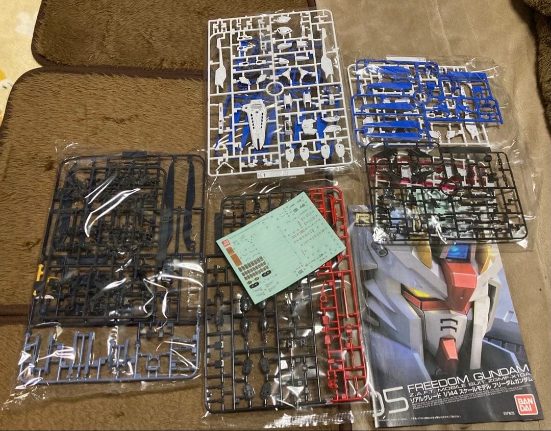 RG ガンダム　フリーダムガンダム＆ジャスティスガンダムセット