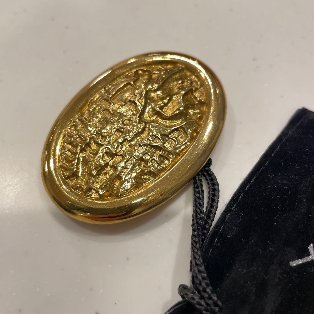 Yves Saint Laurent イヴ•サンローラン ブローチ フランス製