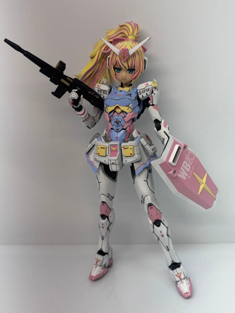 螢*典様 ガンダムRX78-2美少女プラモデルミキシング品