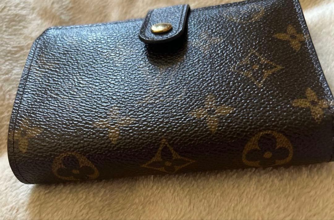 Louis Vuitton 二つ折り財布 ダークブラウン　極美品