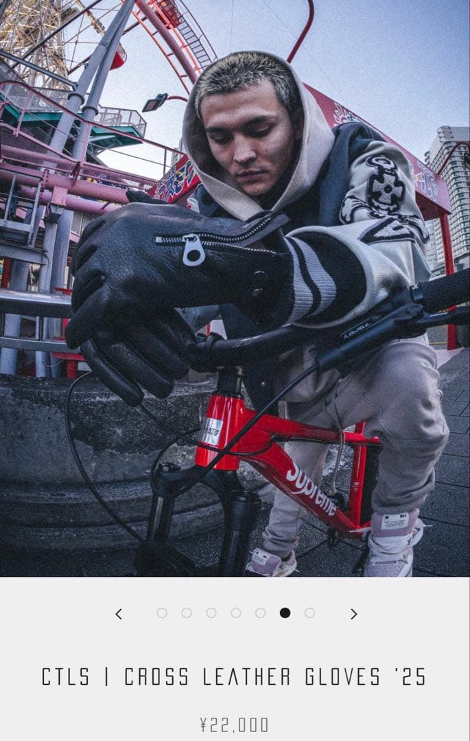 カタリスト| CROSS LEATHER GLOVES '25レザーグローブ