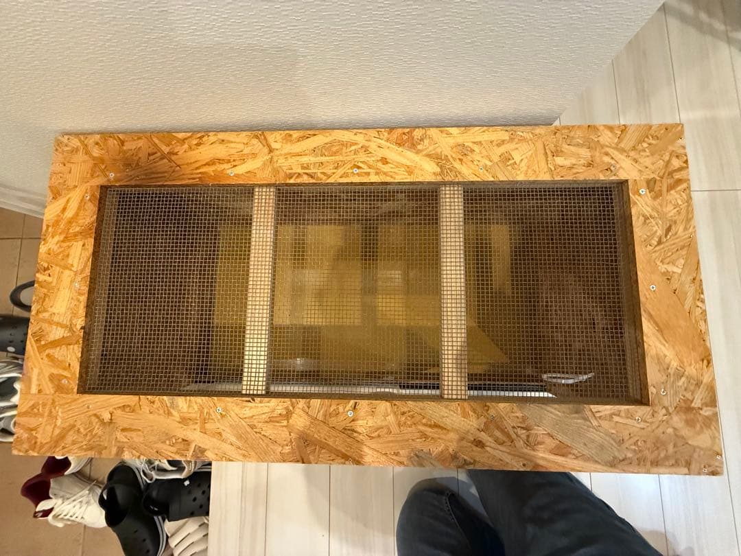 小動物飼育ケージ ポップコーンレレ 幅80cm、奥行き40cm、高さ40cm