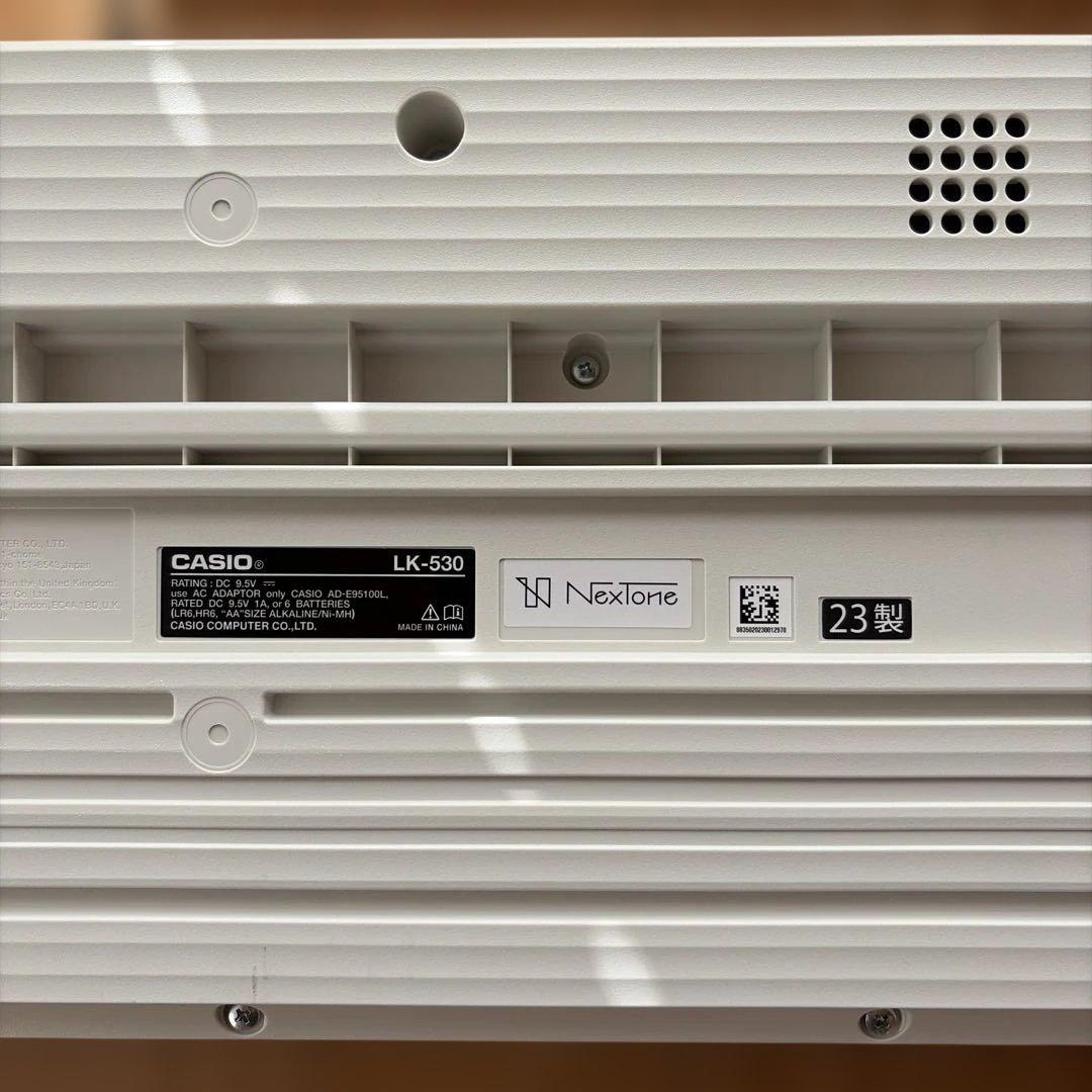 【美品】CASIO LK-530光ナビゲーションCasiotone2023年製