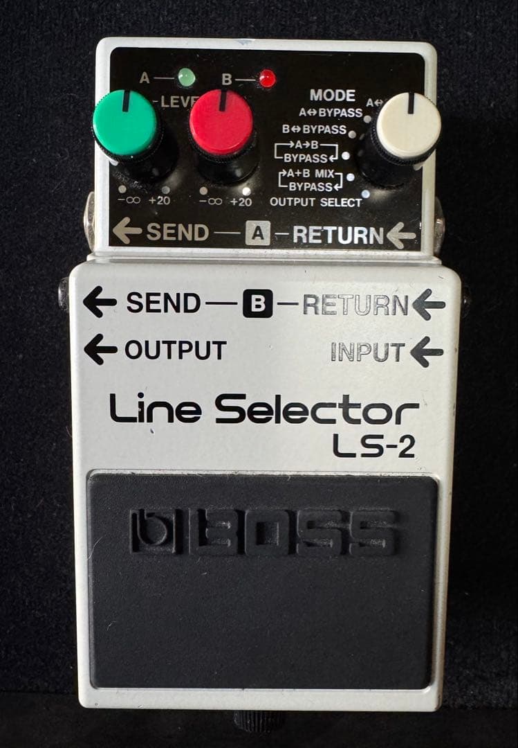 未使用に近い　BOSS Line Selector LS-2