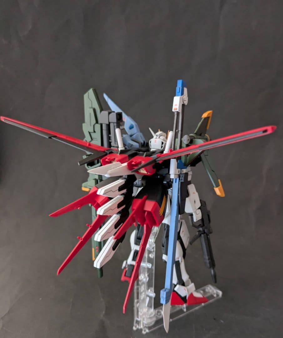 1/144パーフェクトストライクガンダム（HG＋オプションパーツ0102）完成品