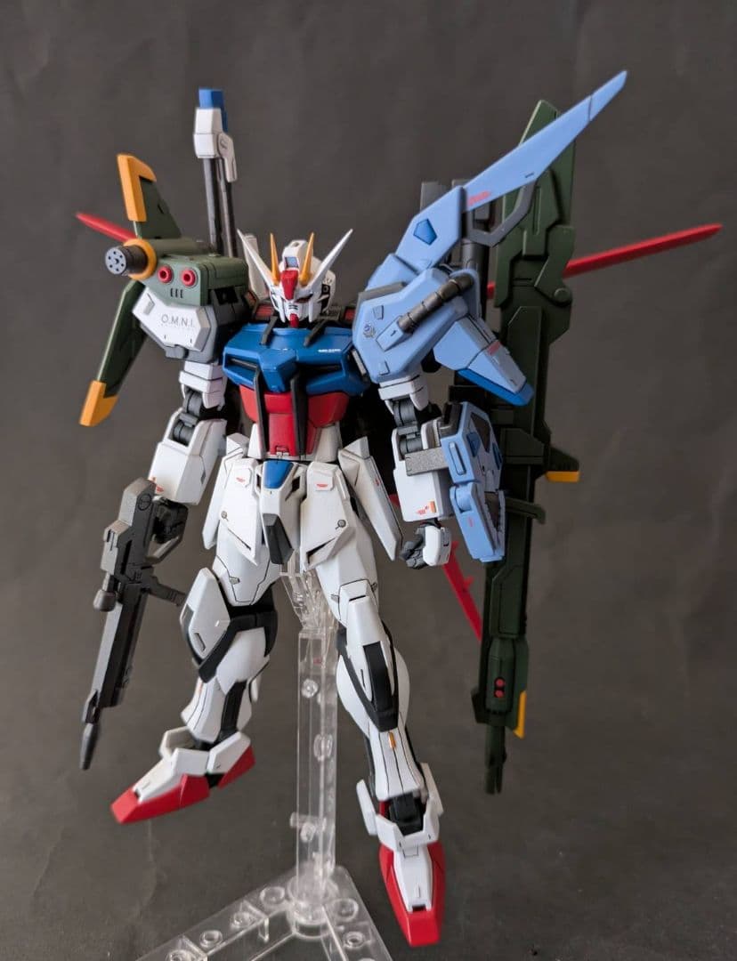 1/144パーフェクトストライクガンダム（HG＋オプションパーツ0102）完成品