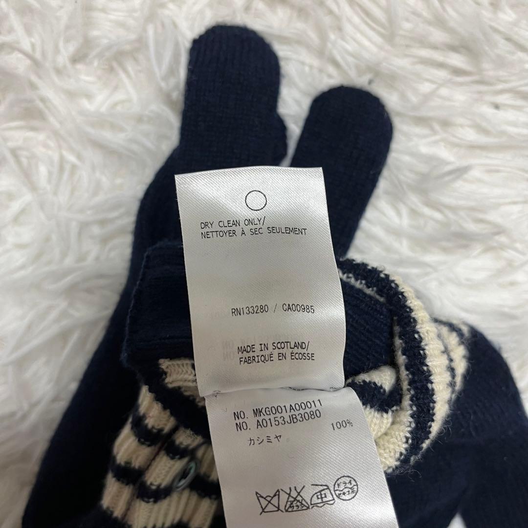 激レア トムブラウン Thom browne カシミヤ 手袋 グローブ 4bar