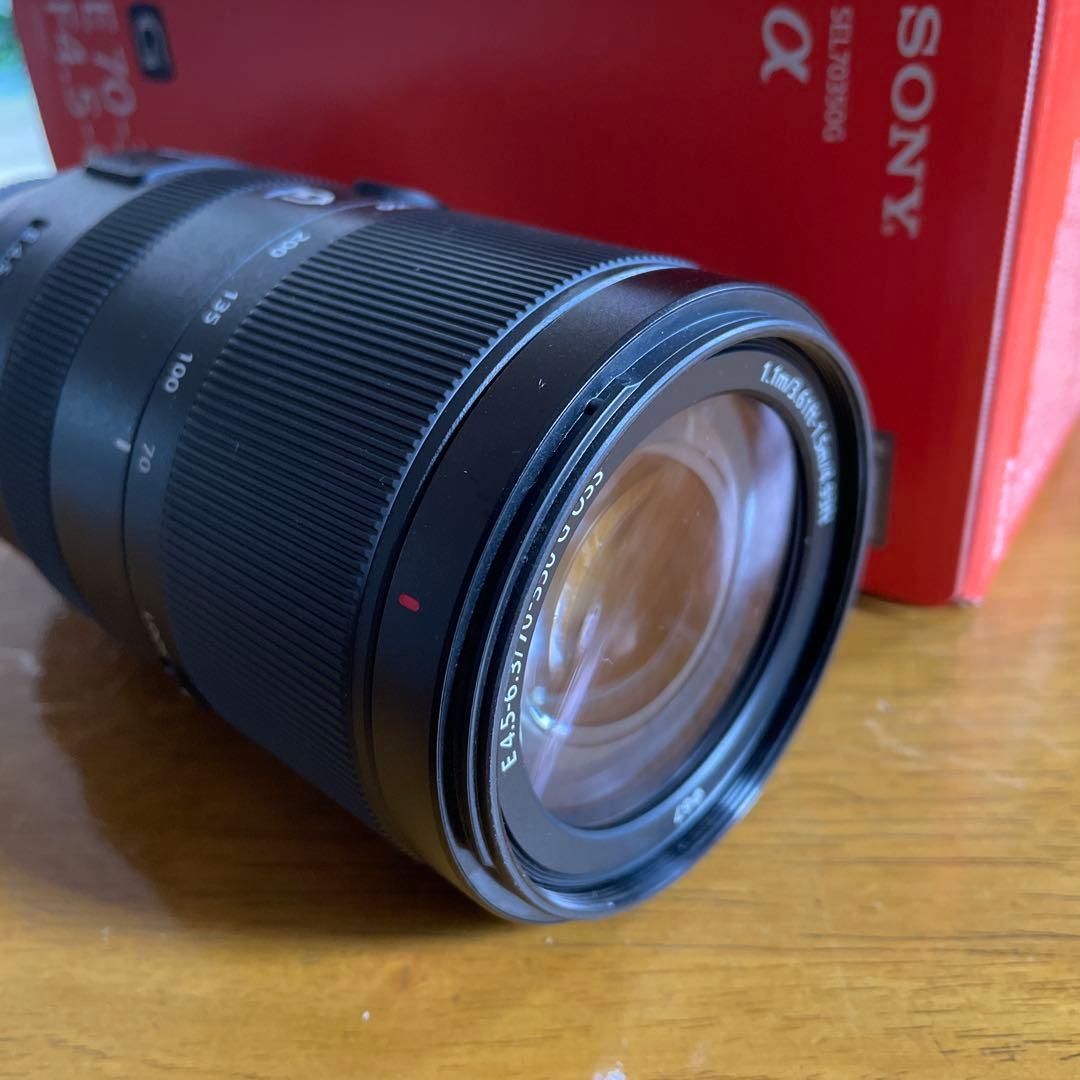 SONYＥ70ー350mmＦ4.5-6.3Ｇ OSS