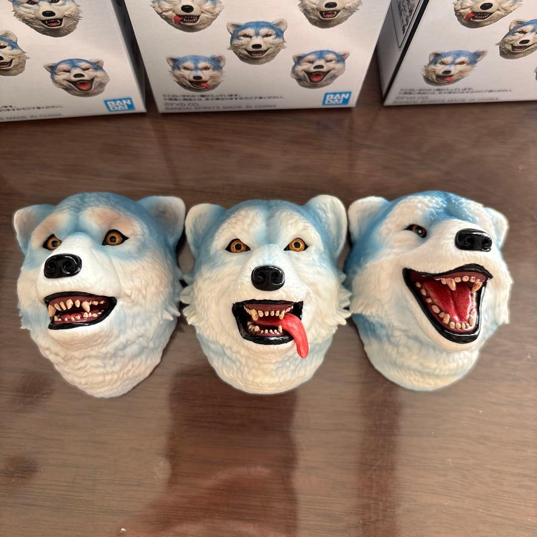 一番くじ　MAN WITH A MISSION H賞　フェイスマグネット　3種