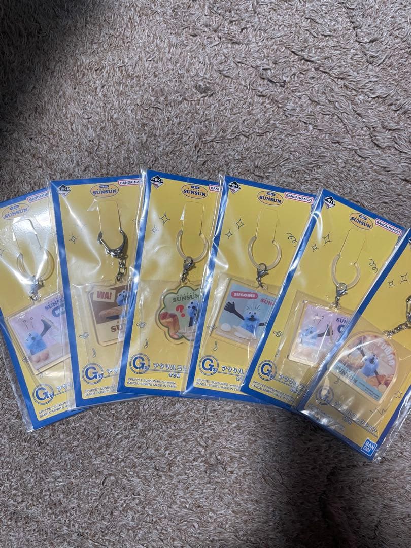 パペットスンスン　1番くじ　ラストワン賞.A賞.B賞.おまけ付き