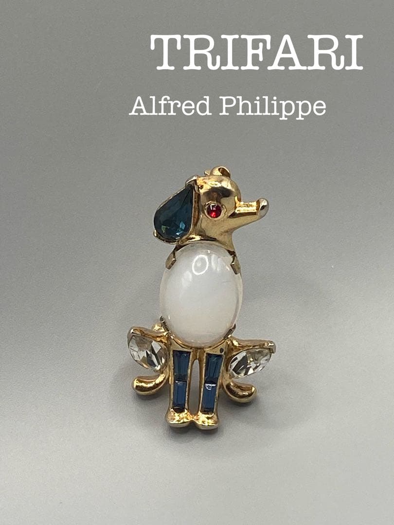 lotuscloud 2450⭐️TRIFARI トリファリ ブローチ ビンテージ