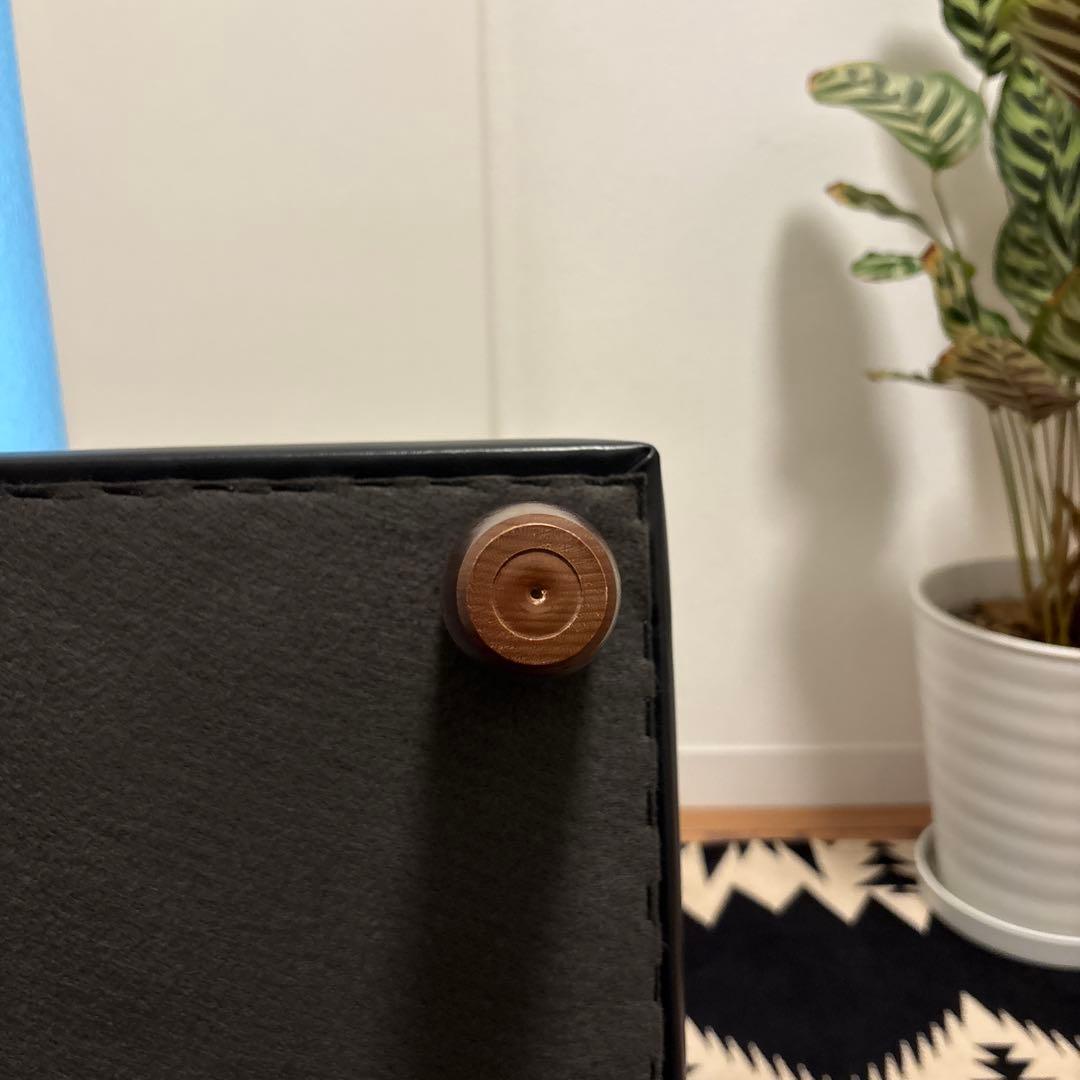 美品　カリモク60　Kチェア　オットマン　スタンダードブラック　 モダンスツール