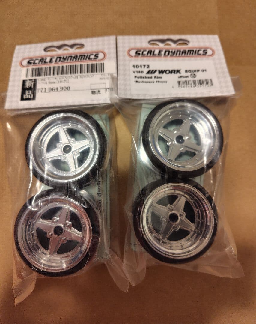 希少品スケールダイナミクス フロント用offset 9 リア用offset 12