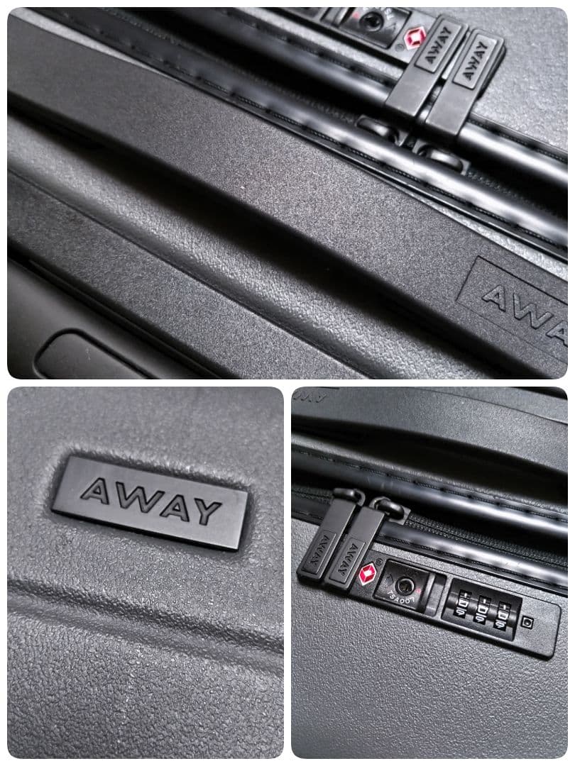 AWAY キャリーケース　スチールグレー