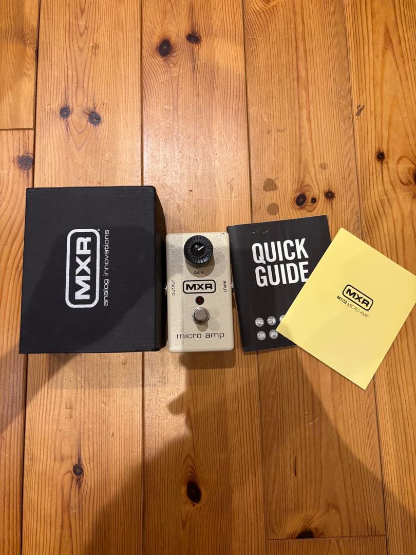 MXR microamp ギターエフェクター M133 マイクロアンプブースター