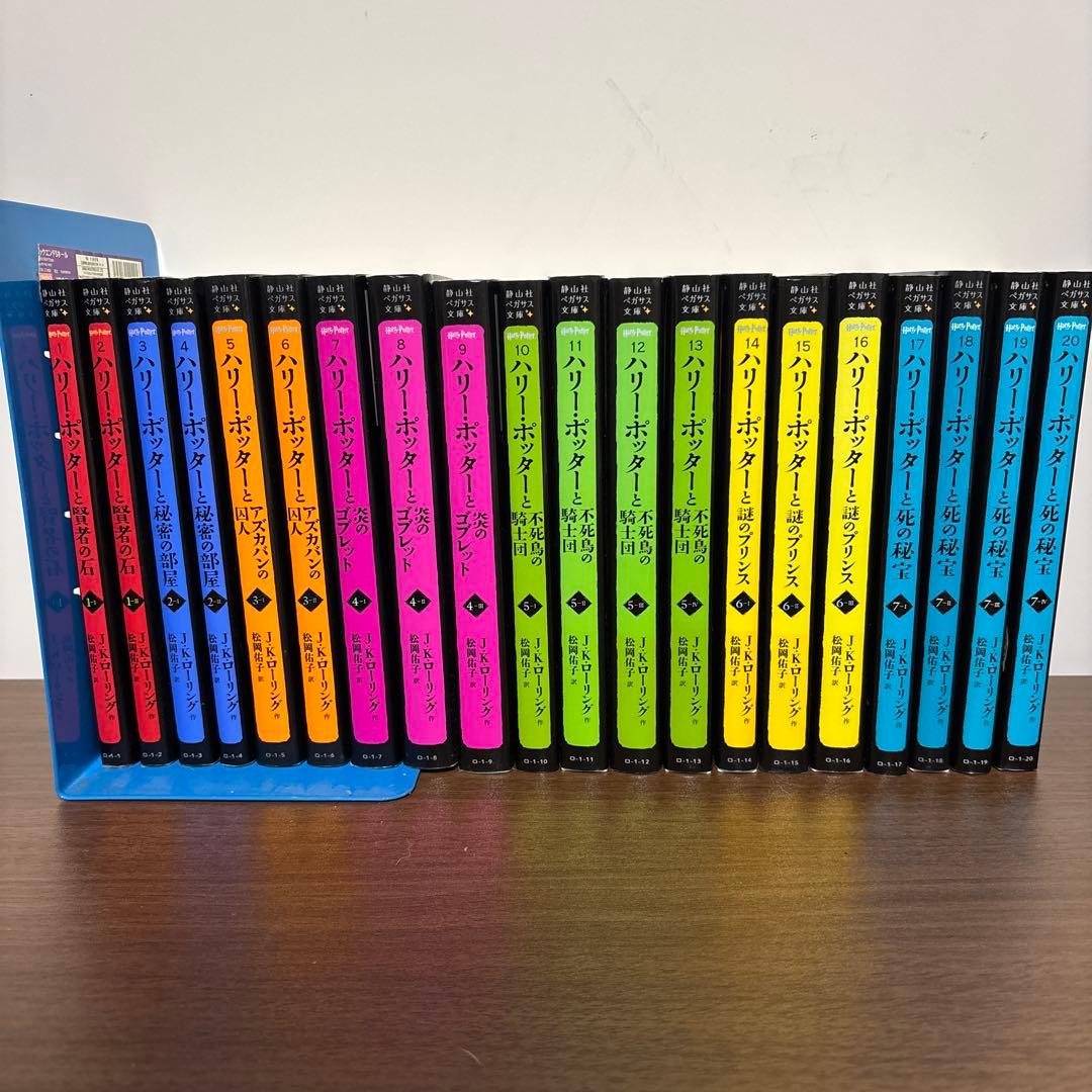ハリーポッター小説全巻セット (静山社・ペガサス文庫)日本語版