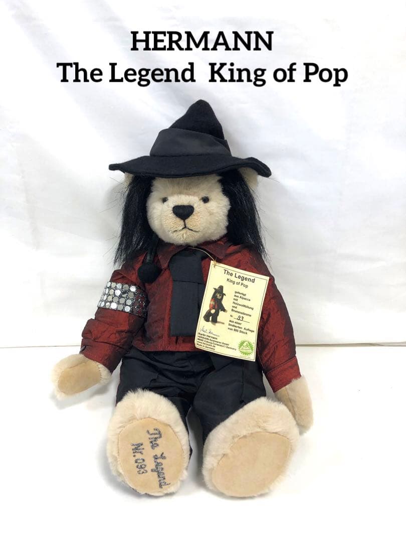 HERMANN The Legend King of Pop テディベア
