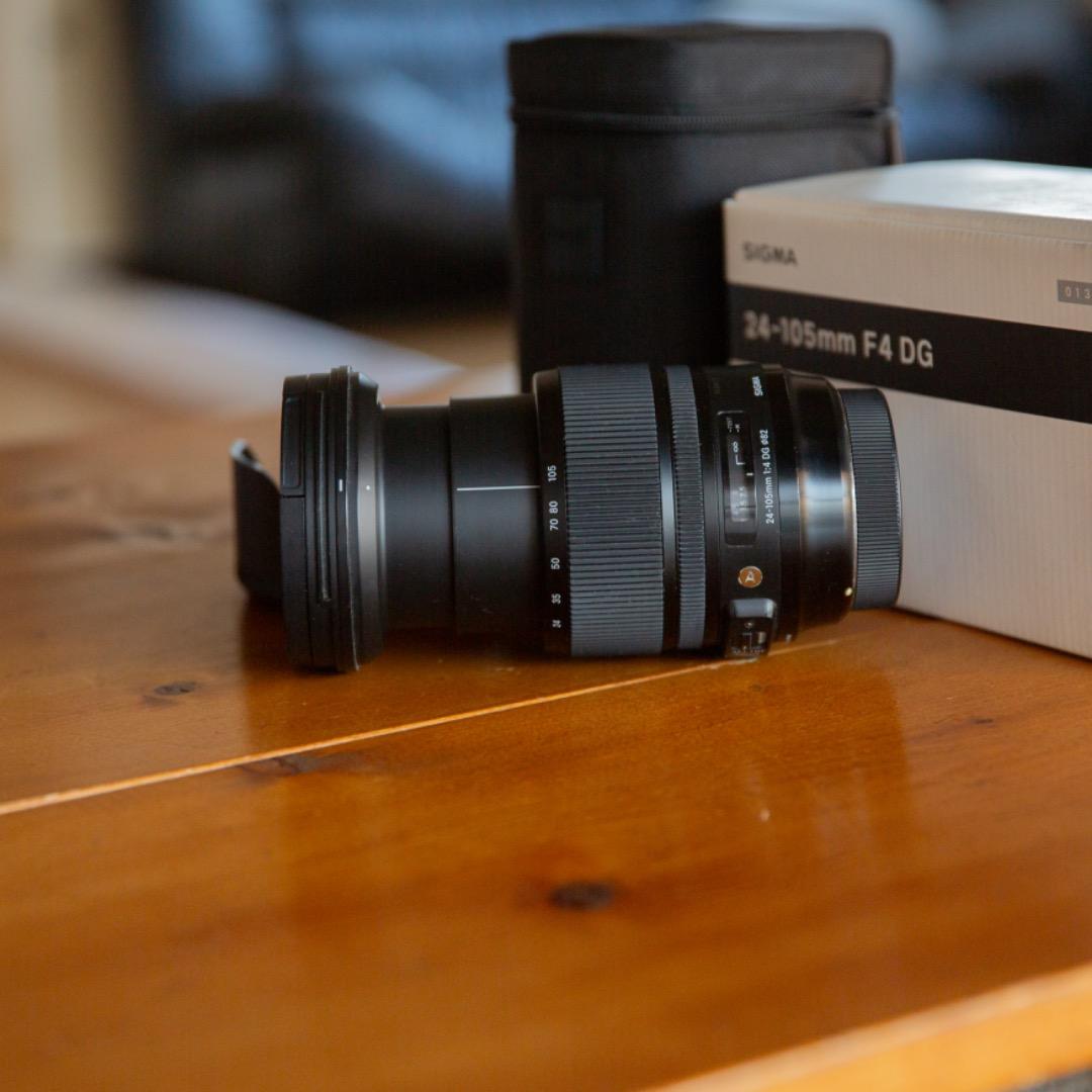 【美品】siguma 24-105mm F4 DG EFレンズ