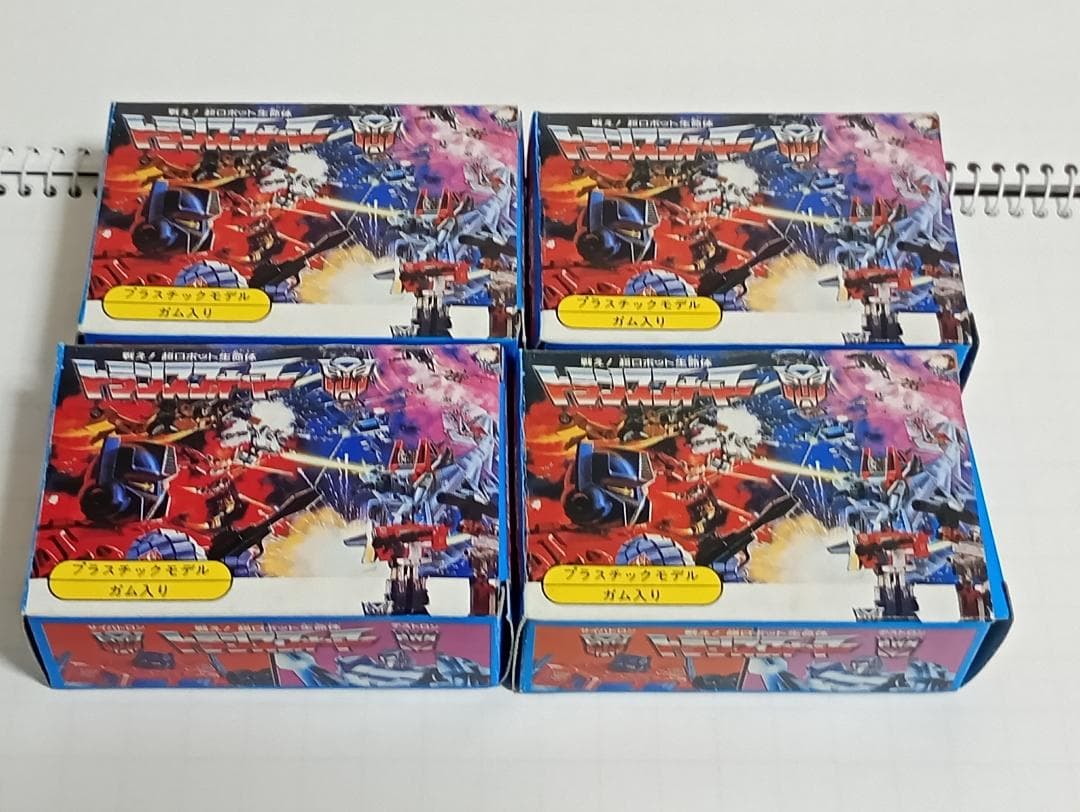 戦え!超ロボット生命体 トランスフォーマー プラスチックモデル 全4種 コンボイ