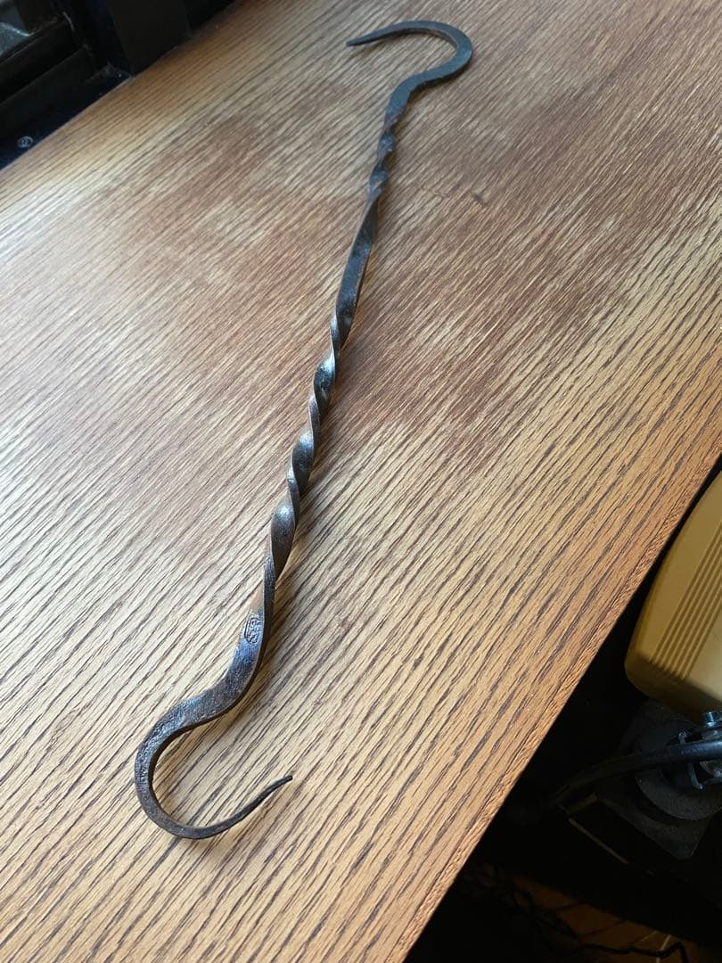 囲炉裏用　自在鉤（白洲正子旧蔵）