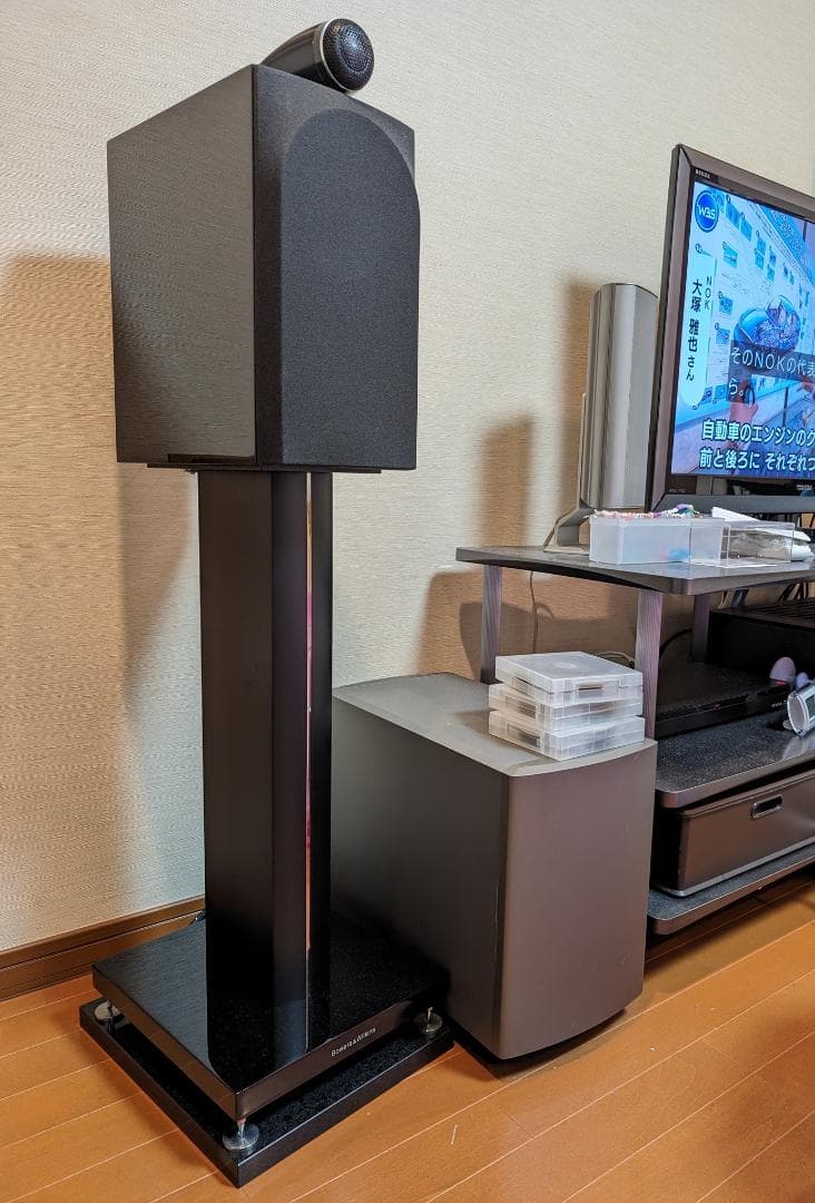 高級 天然黒御影石　オーディオボード●370×300×27●5面磨き【送料無料】